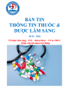 THÔNG TIN THUỐC VÀ DƯỢC LÂM SÀNG
